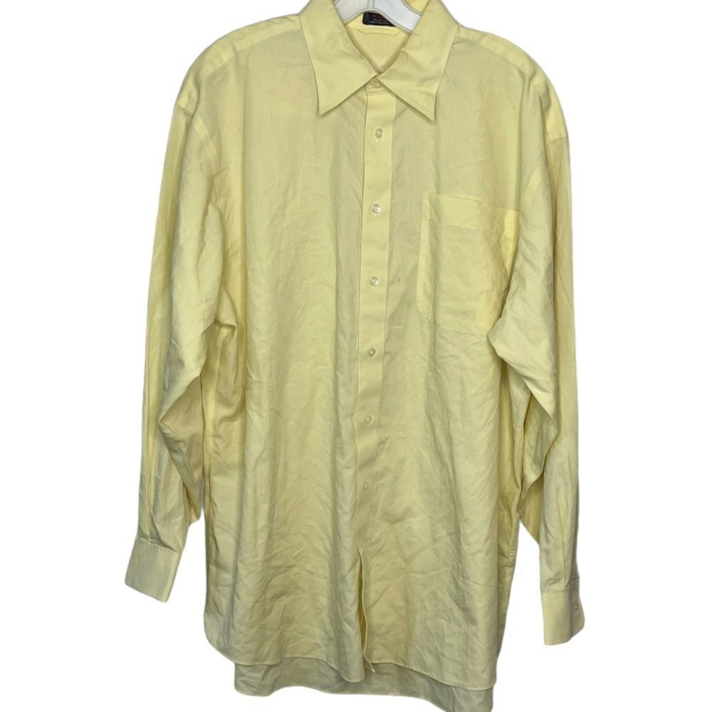 Ashworth EZ-Tech Dress Shirt Yellow‎